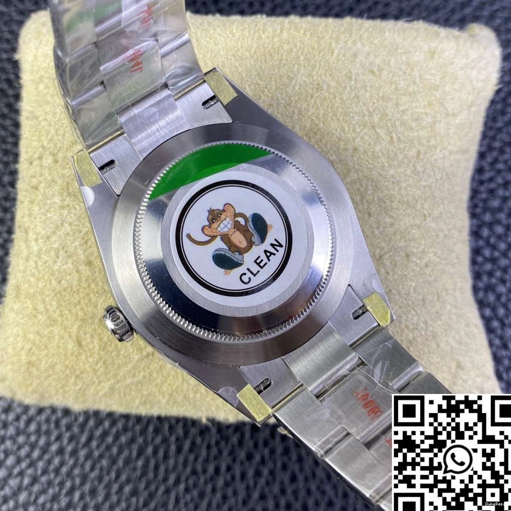 Silver Perpetual 41MM Clean Rolex Dial Oyster Factory M124300-0001 1127